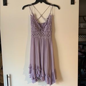 Free People lilac lavender Adella dress